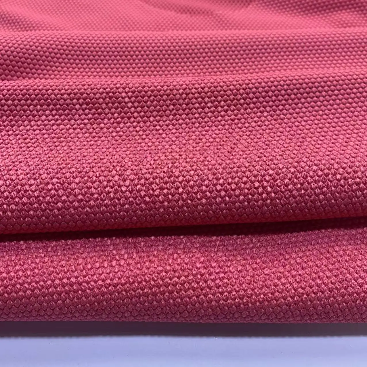 Popular Solid Color Professional Fabric Textile Raw Material Jersey T Shirt Recycle Poly Spandex Fabric