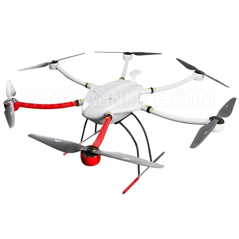 YANGDA Long Endurance Hexacopter Drone Frame for Professional Industrial Heavy Lift Delivery UAV Carbon Fiber