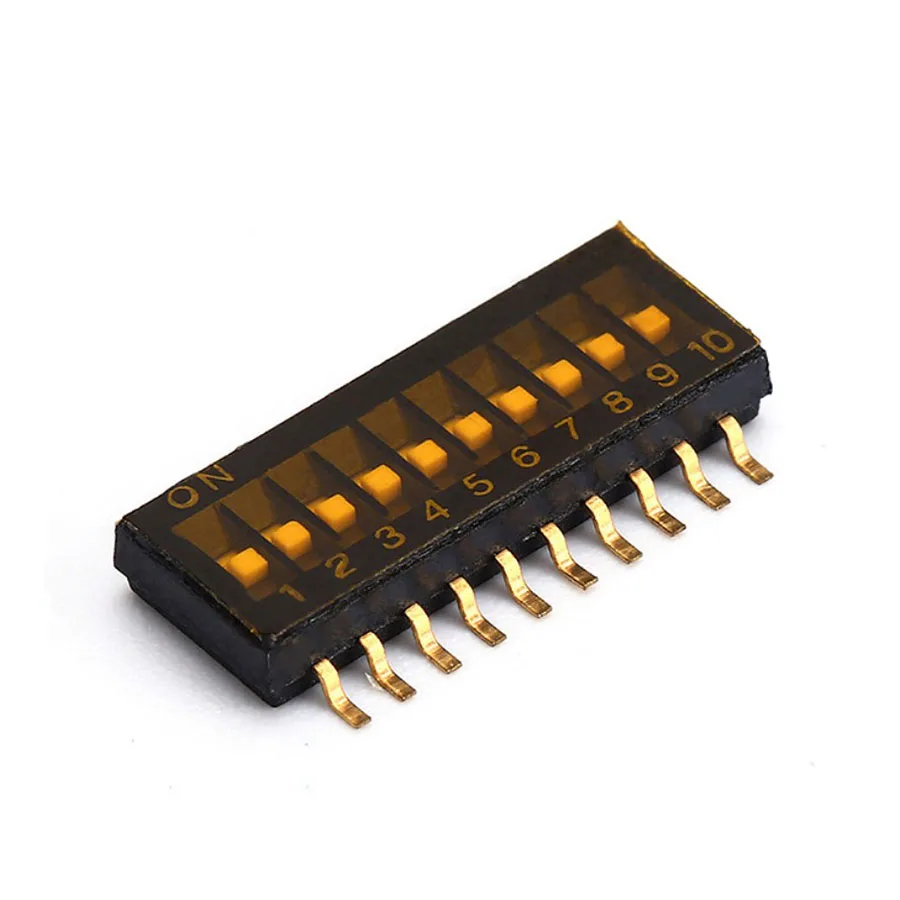  Низкий профиль Топ опечатанные SMD 1 27 мм 6 позиций