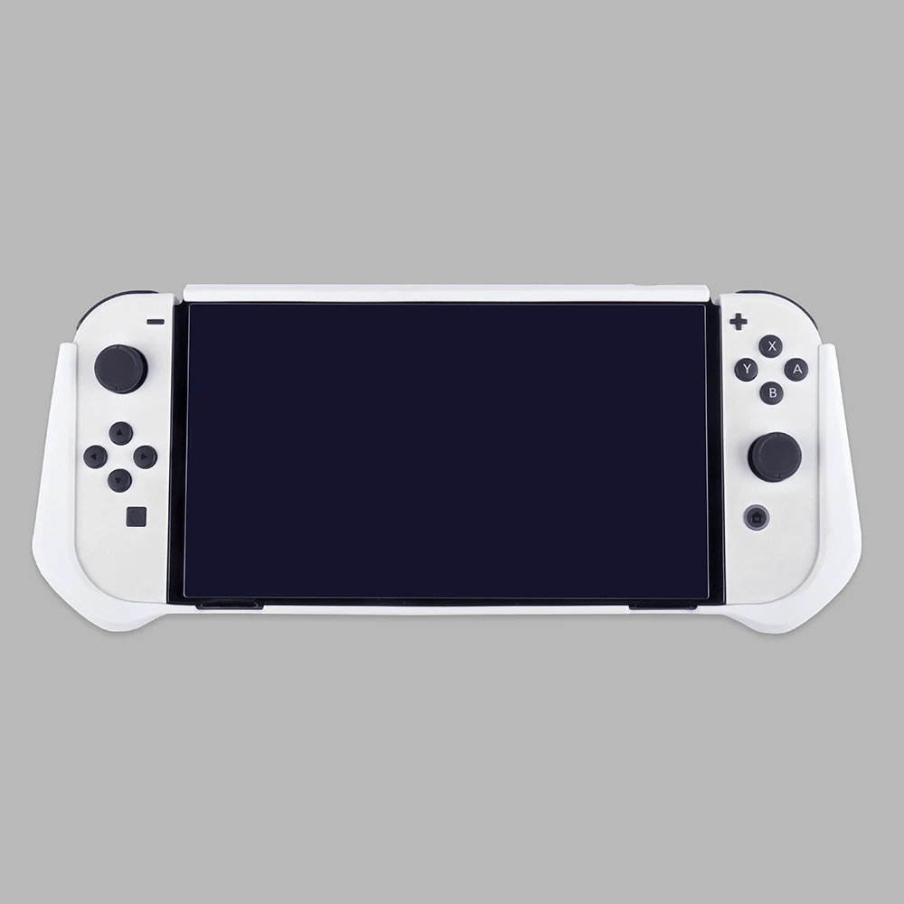 Shockproof TPU+PC Protector For NS OLED With Bracket All-in-one Case For Nintendo Switch OLED