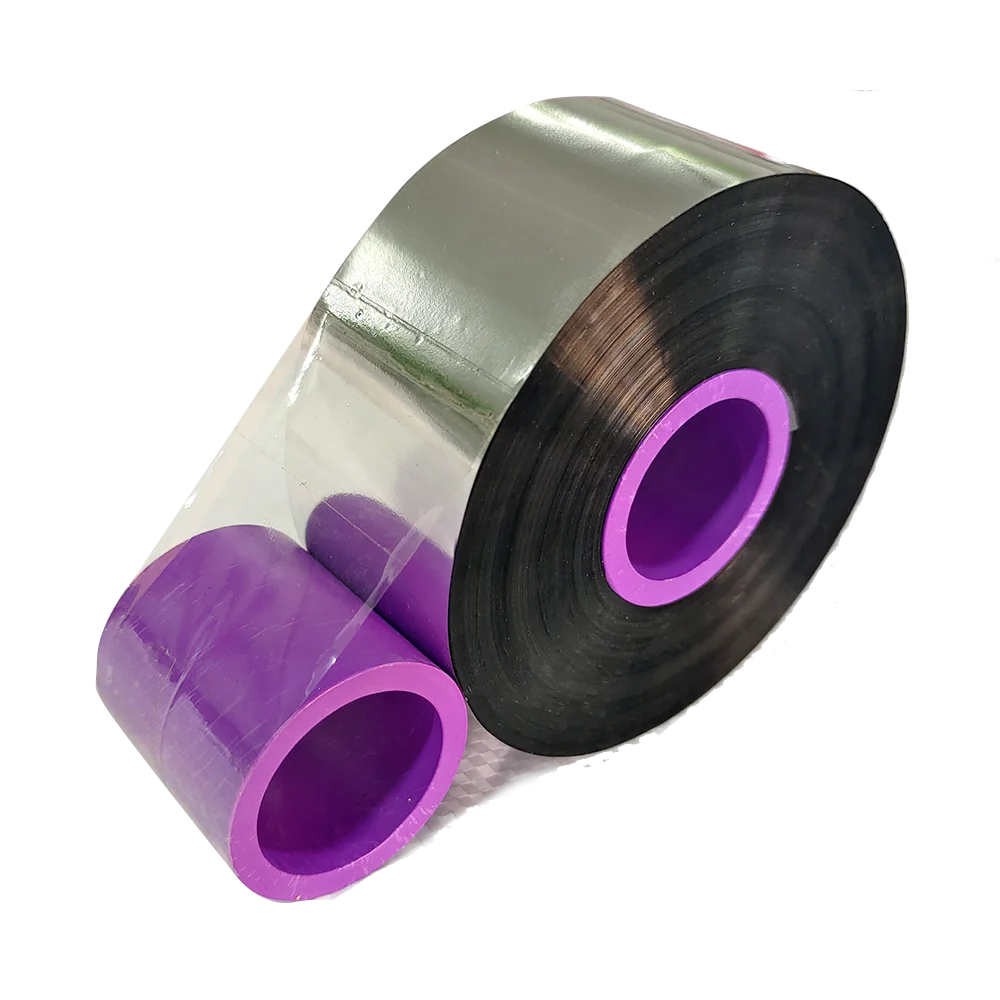 TTO ribbon 55mm*600m compatible premium resin black near edge thermal transfer printer ribbon markem consumables