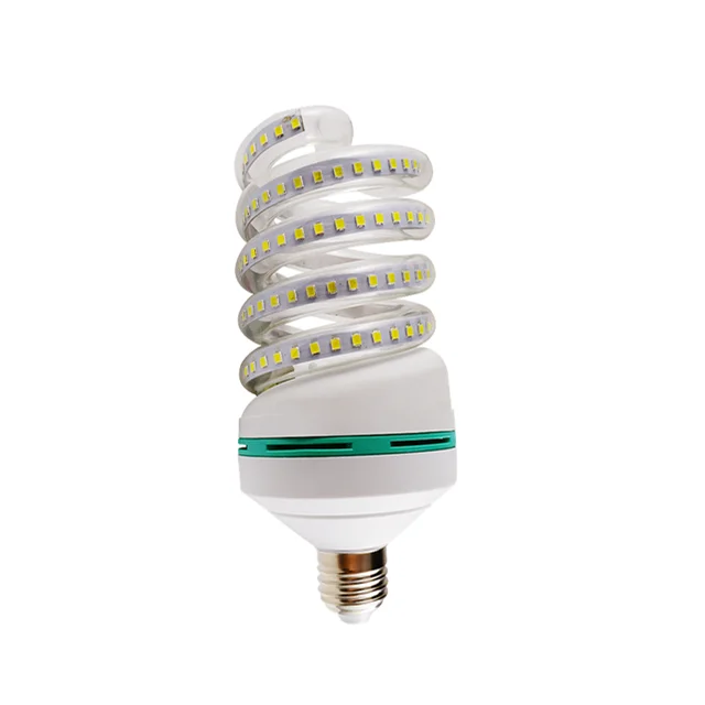 Энергосберегающие лампы 3 Вт 5 7 9 12 16 20 24 30 32 40 48 SMD2835 E27 светодиодная спиральная