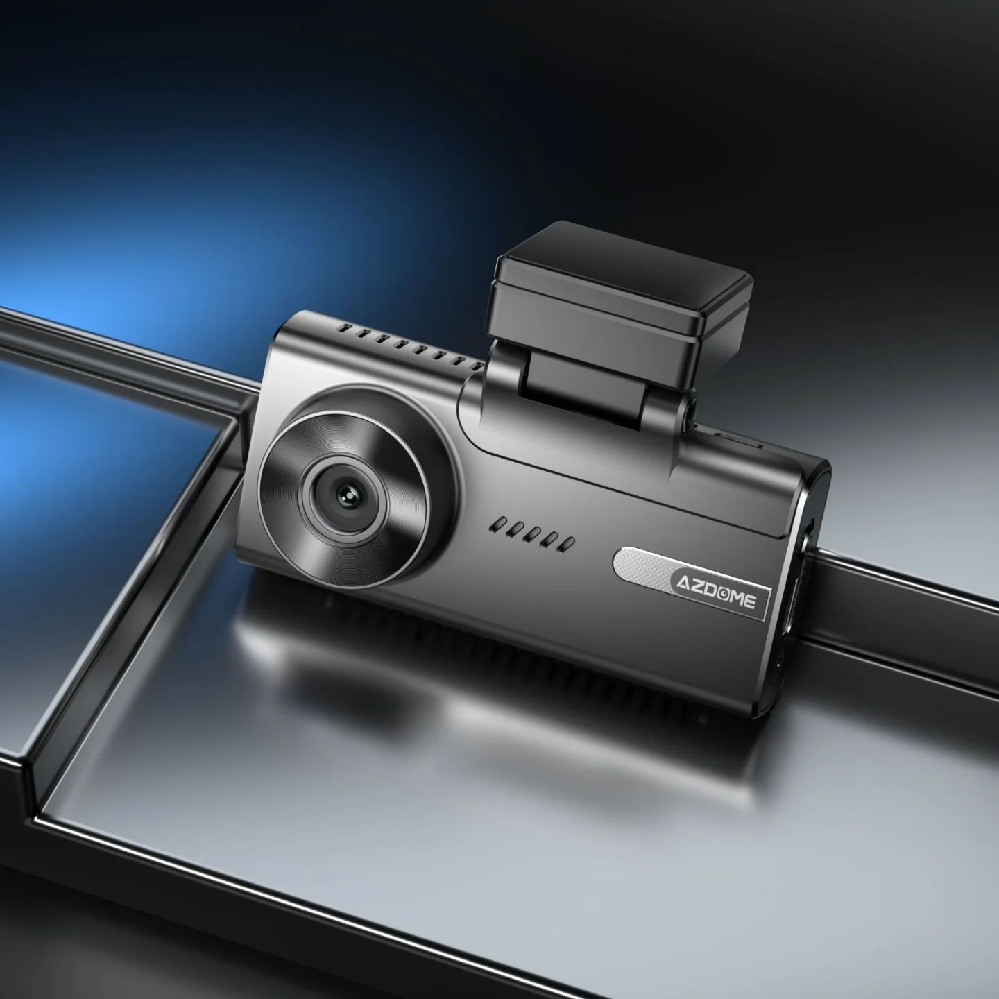 Hongrui NEW touch screen 3 way 4K+1080P+1080P car Black Box Night Vision driving recorder high resolution 5K dash cam