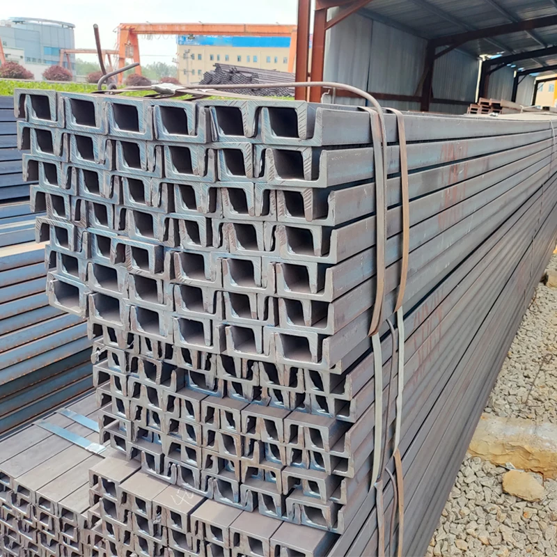 Hot rolled U Channel steel Q235JR Steel U Beam length 20 m Hea 100