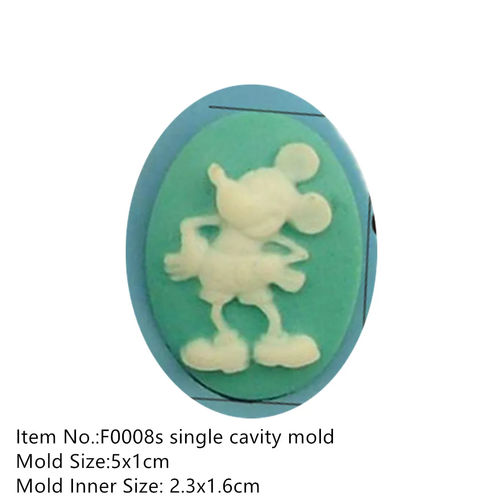 
Nicole zibo molds F0008 silicone diy micky mouse clay craft molds cake decoration molds 