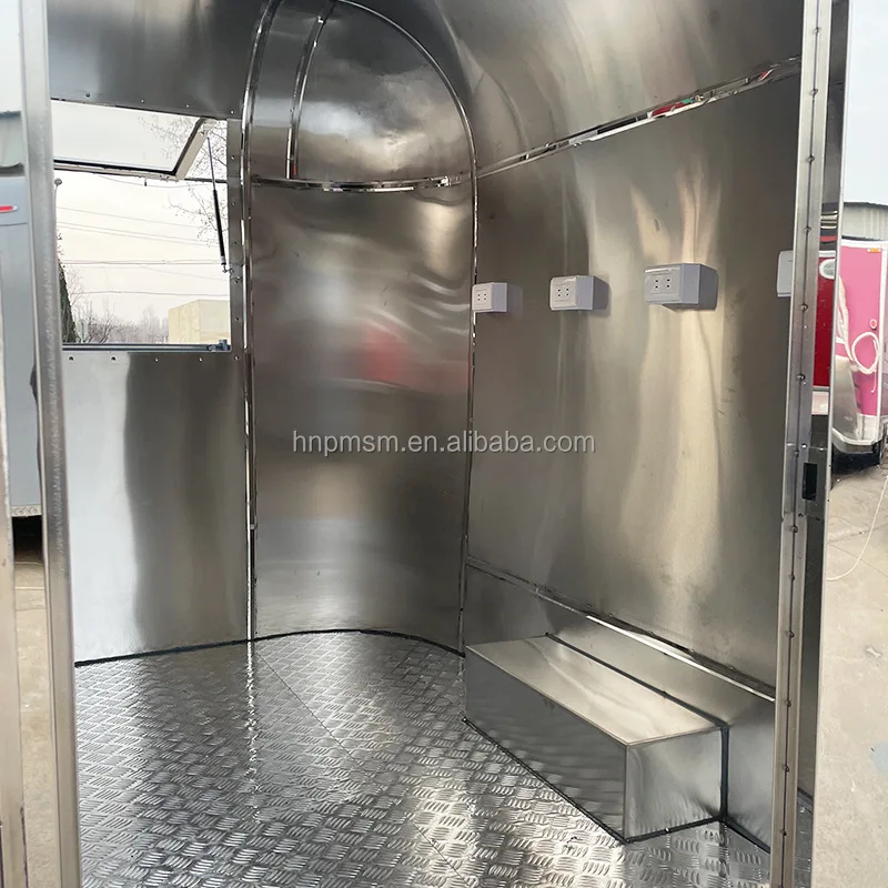 China Big Factory Good Price Luxury Food Truck Highly Recommended Mobile Bar Trailers Fully Equipped Road Catering Trailer