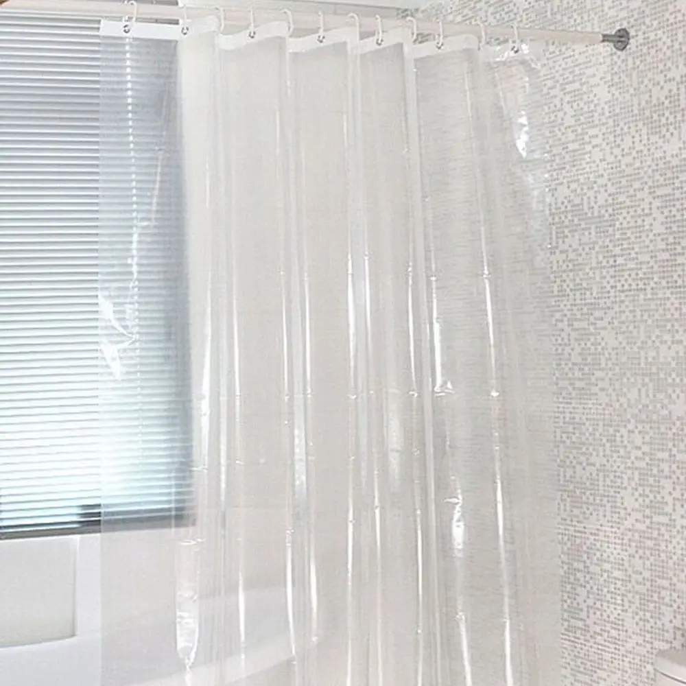 Thick PEVA waterproof and mold proof modern bathroom Transparent shower  curtain  for room partition clear bathroom curtain