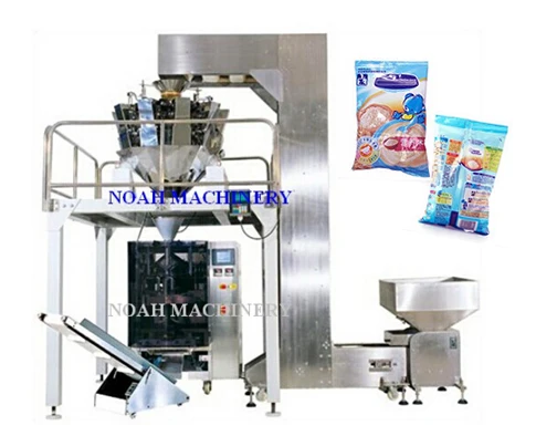 DXD-520 dried fruit beans rice flour foodstuff snack weighting filling bag packing machine