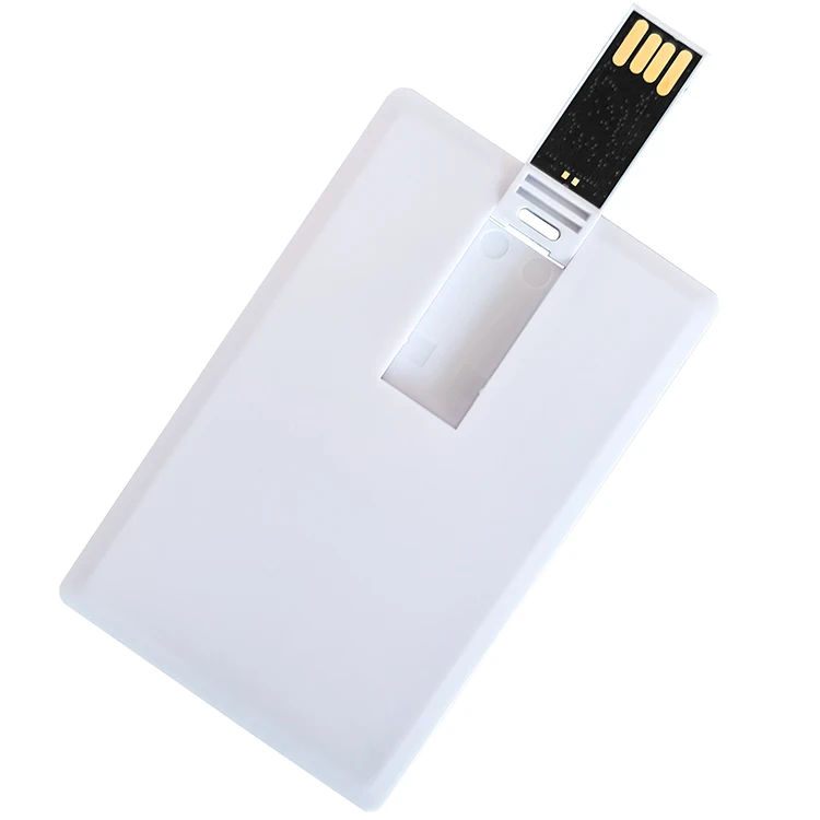 Custom Blank Bank Usb Credit Card Usb 2.0 Popular Gift 8gb 16gb 32gb 64gb Pen Drive 128gb Sim ATM Business Card Usb Flashdrive