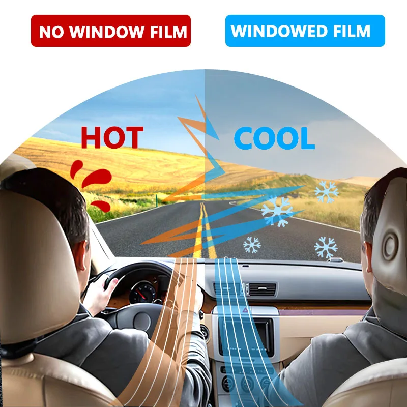 High Clear 3m Ultra Black 1%-70% VLT High Heat Rejection Car Window Solar Tint Privacy Protection Film For Car
