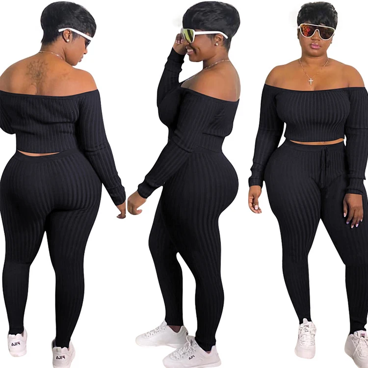 2022 Top Ropa De Mujeres Plus Size Womens Clothing Fashion Women Fall Clothes High Quality Outfits Two Piece Set Women