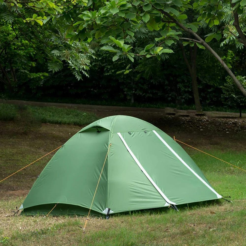 Best Selling 210T Breathable 1-2 Person Tents for waterproof Camping Instant Backpacking Quick Tent Easy Set Up