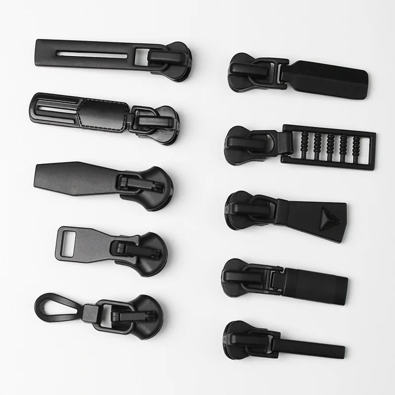 AIGEN Wholesale 5# Auto Lock Zipper Slider For Handbags And Luggage Garment Zipper Sliders