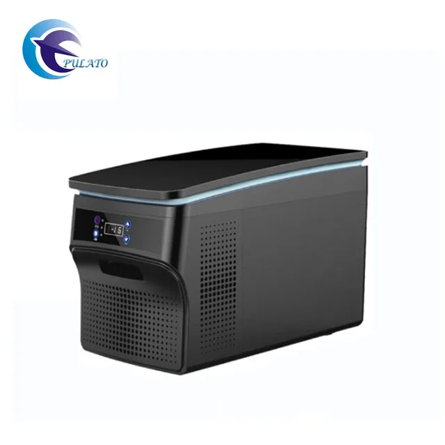 Lotocool LT-26A Солнечный морозильник для RV грузовики с покрытием из закаленного стекла портативный мини-холодильник 26L