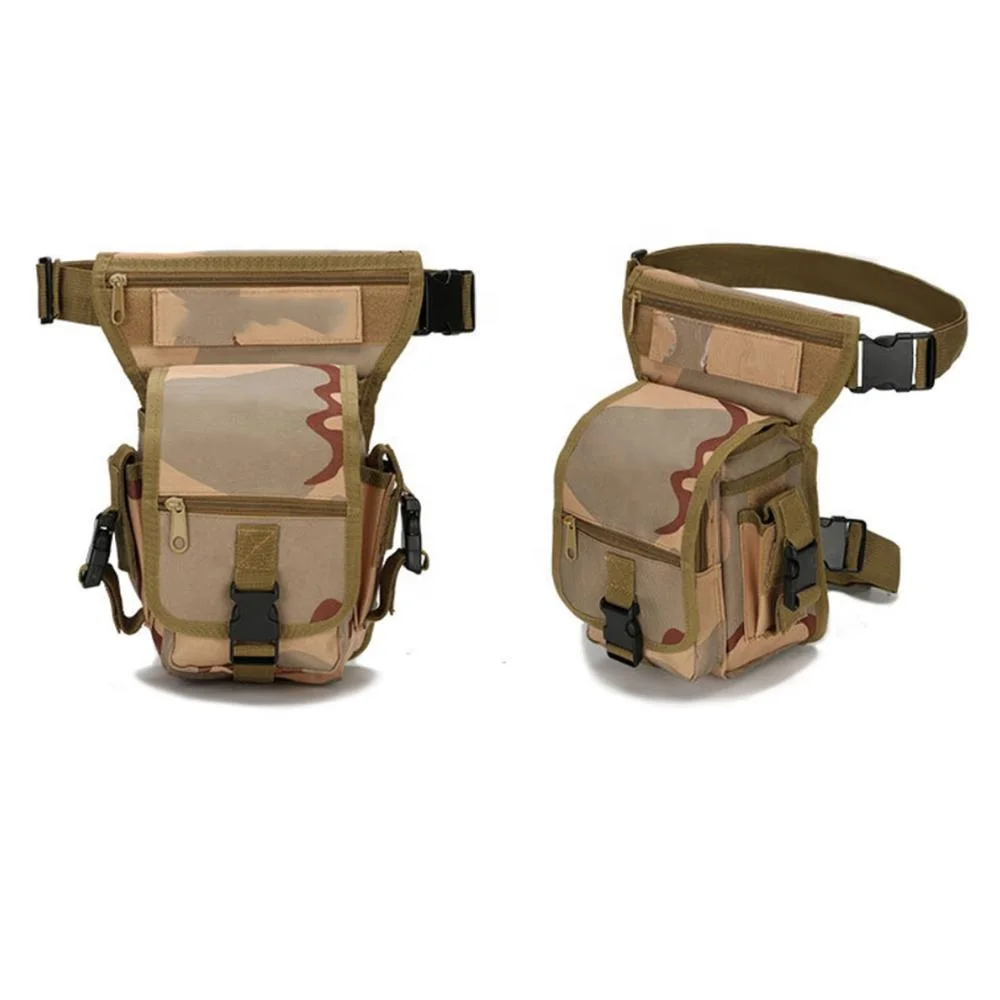 
2019 Multifunctional Drop Leg Waist Bag Tactical Military Leg Bag Outdoor Pack for Motorcycling Hiking 