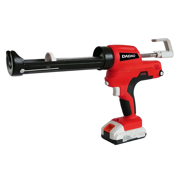New Style Caulking Gun 300ml 10oz Catridge Standard Sealant 21v Handle Cordless Manual 21v Caulking Gun Cordless