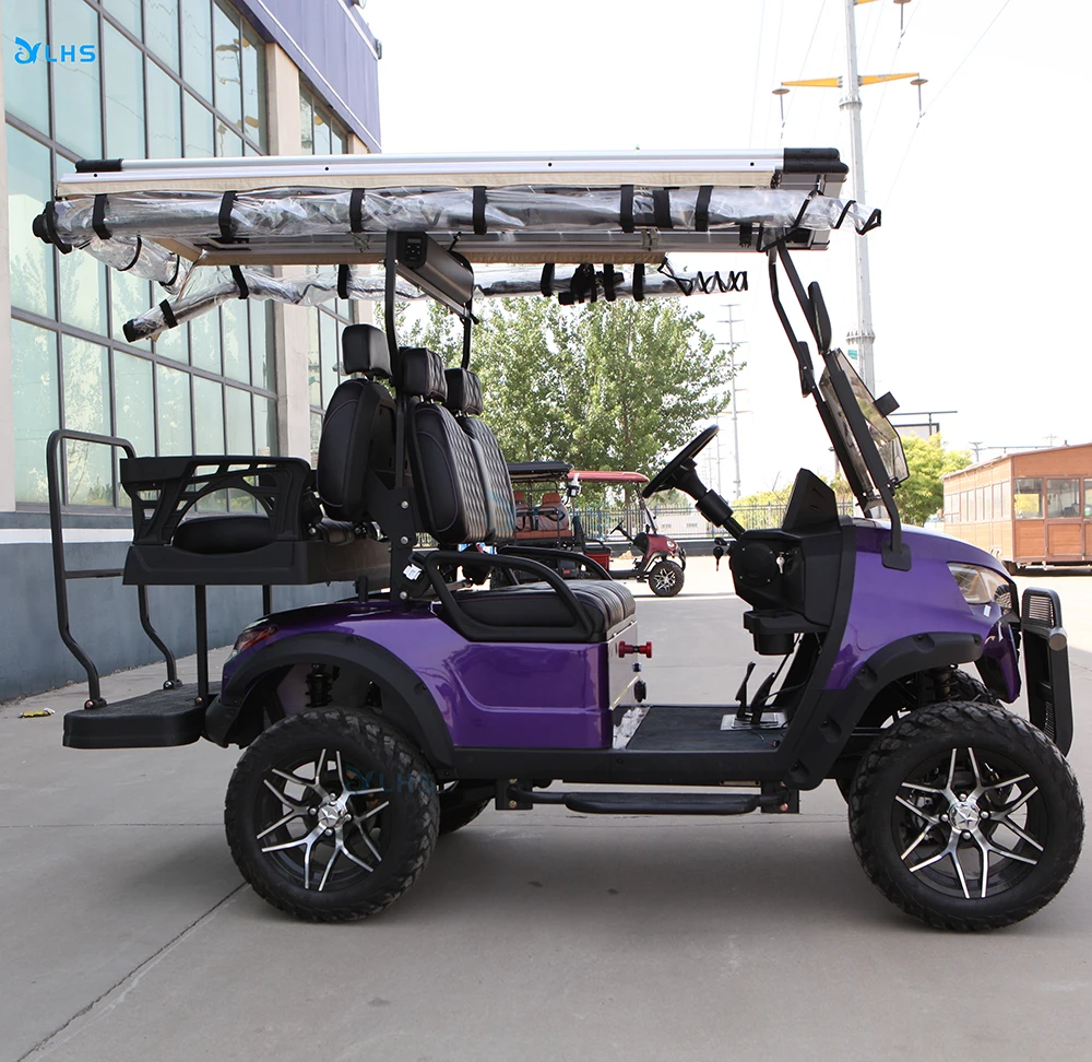 Fast selling old buggy golf car premium golf trolley electric lux electric utility golf cart with curtis controller