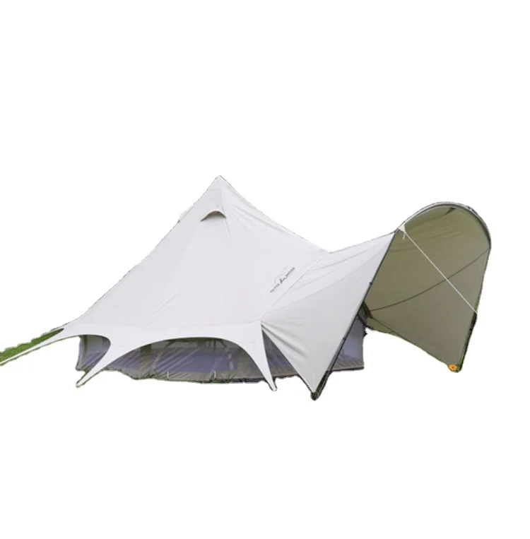 Oxford Waterproof Outdoor Family Camping Bell Tent Teepee Yurt Glamping Tent