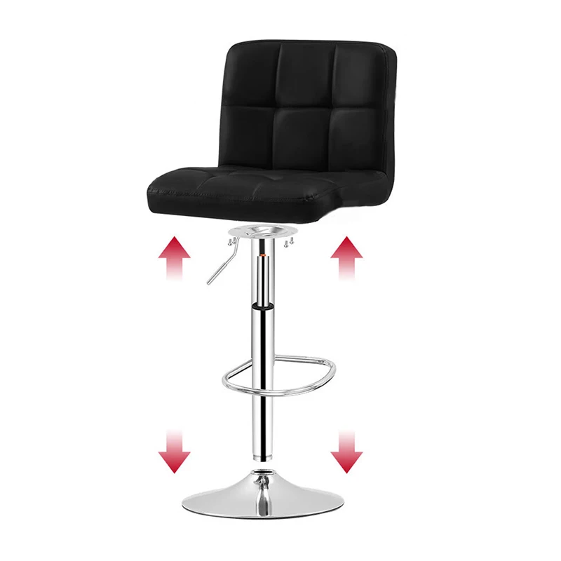 Factory Wholesale Bar Stools and Restaurant Chair Sets Kitchen PU Leather Swivel Bar Stools Bar Chair