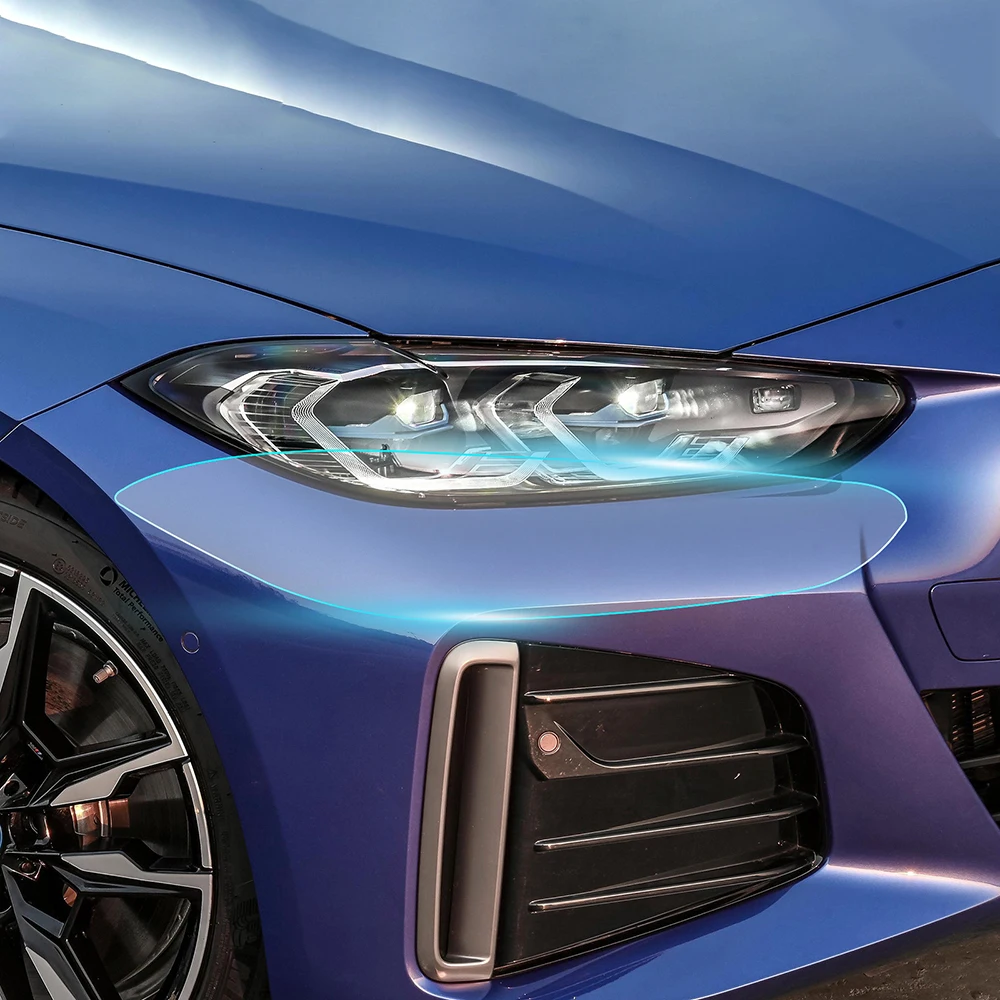 ТПУ для BMW i4 g26 2022 2023 PPF Защитная пленка покрытия боковых зеркал заднего вида автомобиля крышка фары специальные прозрачные аксессуары