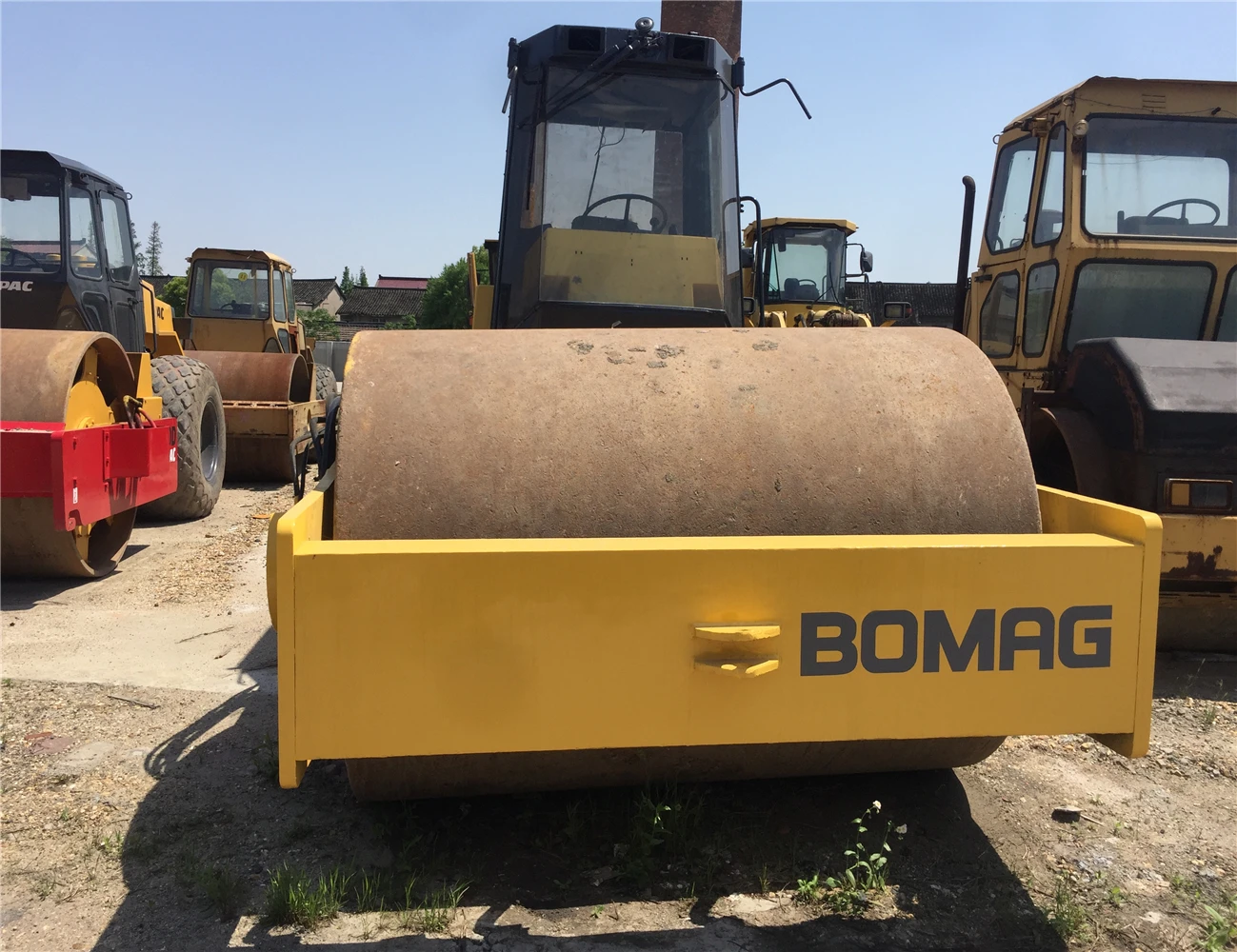 Б/у секундной стрелки Bomag внедорожник ролика BW219D-2 BW217D-2 BW219DH-3 BW226DH-4 для продажи с хорошей производительностью и в хорошем состоянии