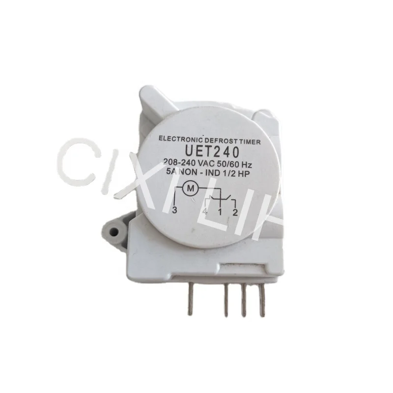 Long life UET240 110V 220V heavy duty fridge defrost timer for Whirlpool Refrigerator Parts