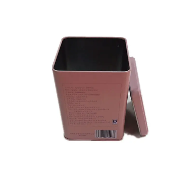 Wholesale Tea Cans Metal Tin Box Candy Storage Container Gift Jars Iron Box tea Packaging Organizer