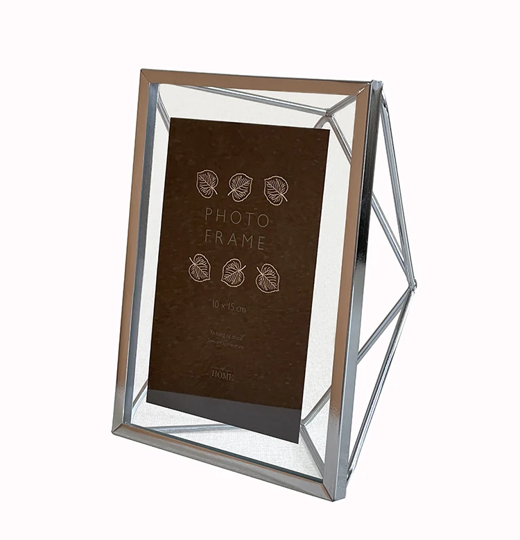 Design Custom Metal Desk Photo Fashion  Hot Sale Kids Girl Or Family Photo Frame