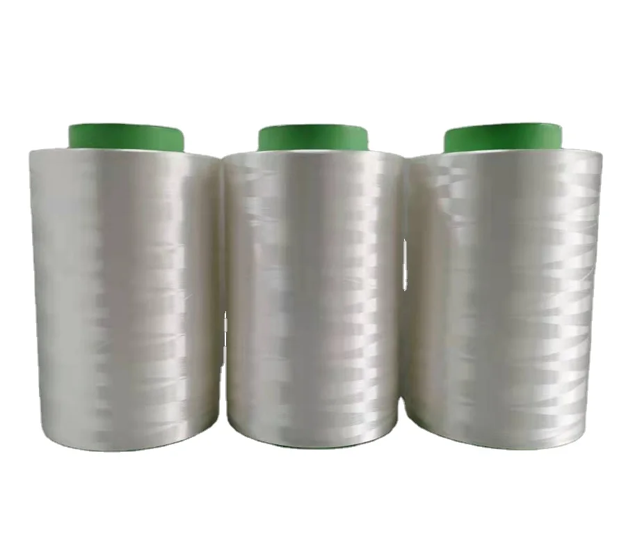 White And Black 200d  Colorful Braided Fishing Line Material Of Uhmwpe Fiber Suitable For Knitting