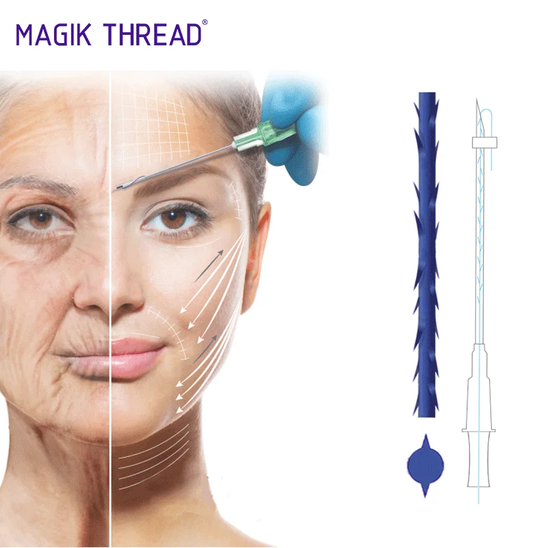 Cog 6D W Blunt 18G 100MM Thread face lift pdo 6d hilo