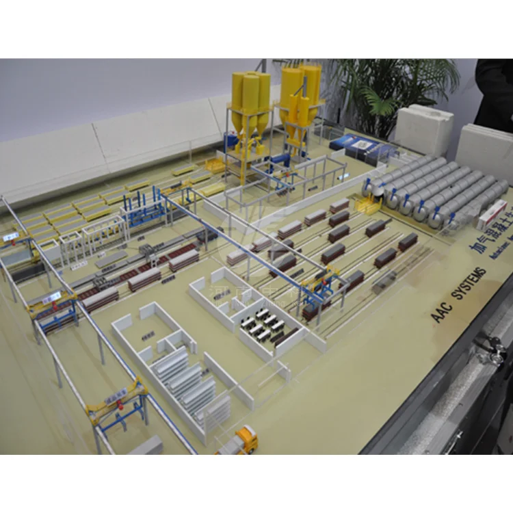 Mini Used aac cable block plant supplier canada/ aluminium powder for aac blocks