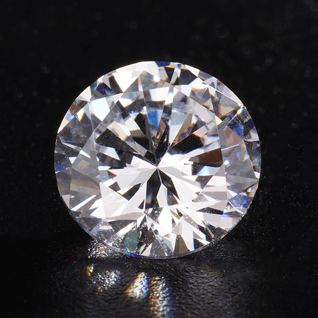 Wholesale Customizable Full Size D Color VVS1 0.5 - 5 Carat Brilliant Cut Loose Moissanite Stone With GRA
