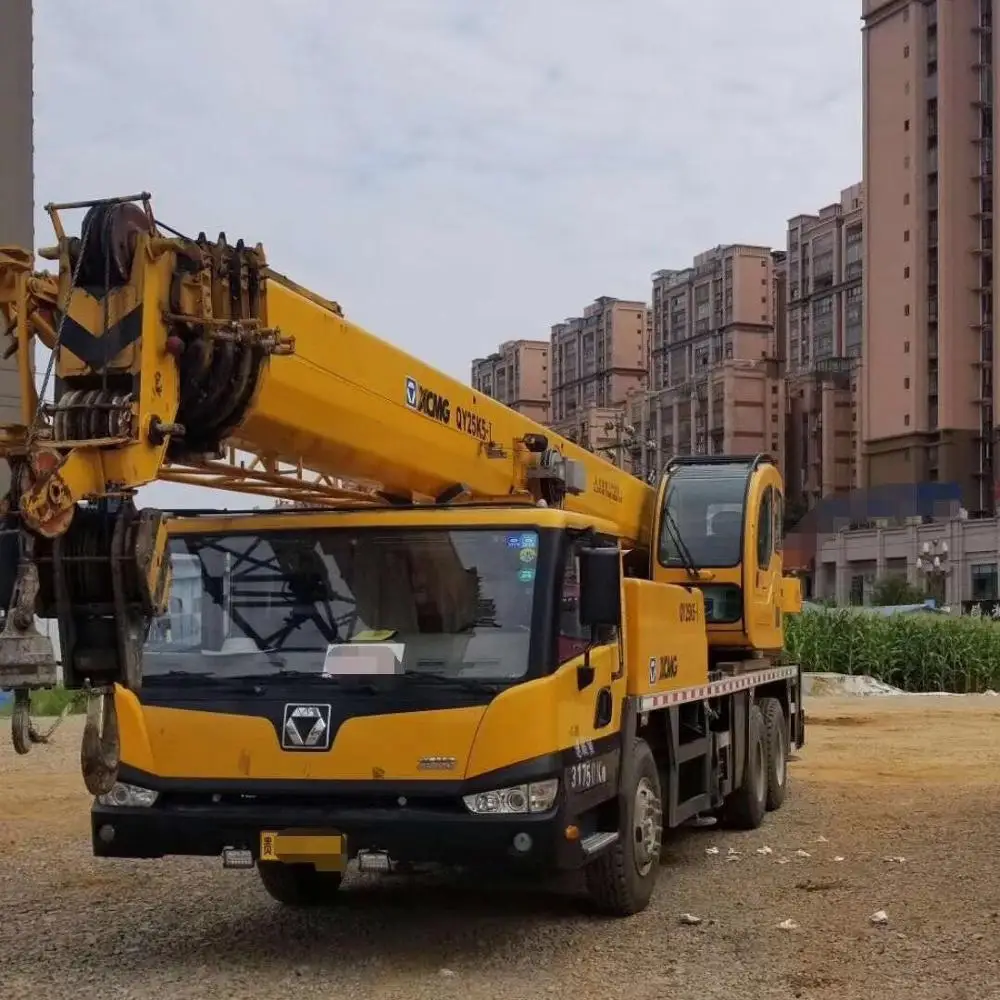 Used China TOP BRAND Crane XXCMG QY25K5-I Truck Crane 25 ton With Low Price For Sale in Shanghai
