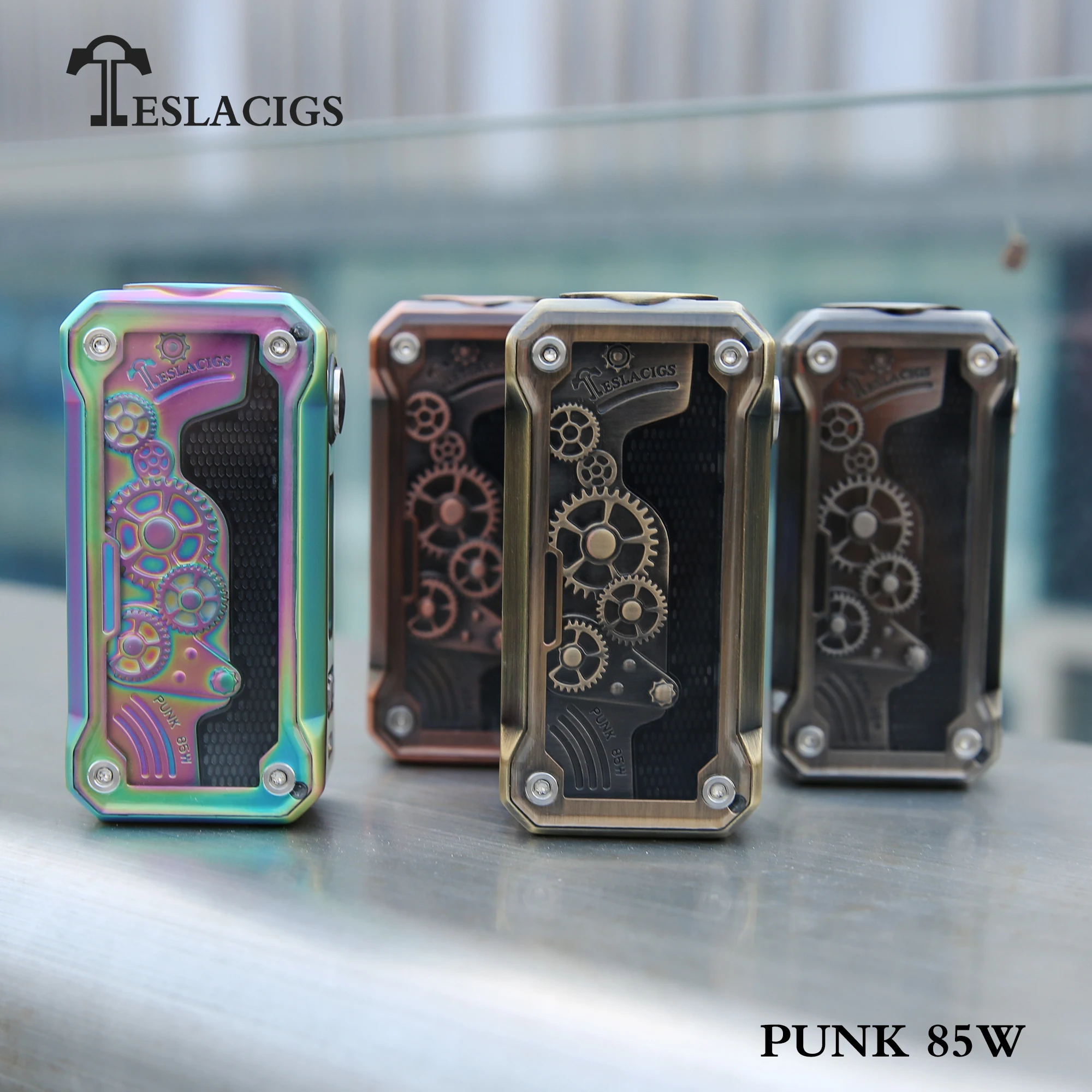 
Hot selling punk style design Punk 85W vape Tesla Box Mod 
