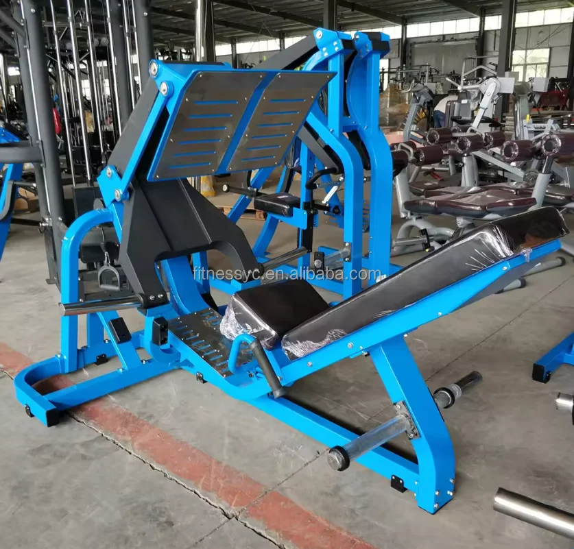 Hot Selling Steel Plate Loaded 45 Degree Angled Leg Press Gym Fitness Equipment for Body Building YC-810