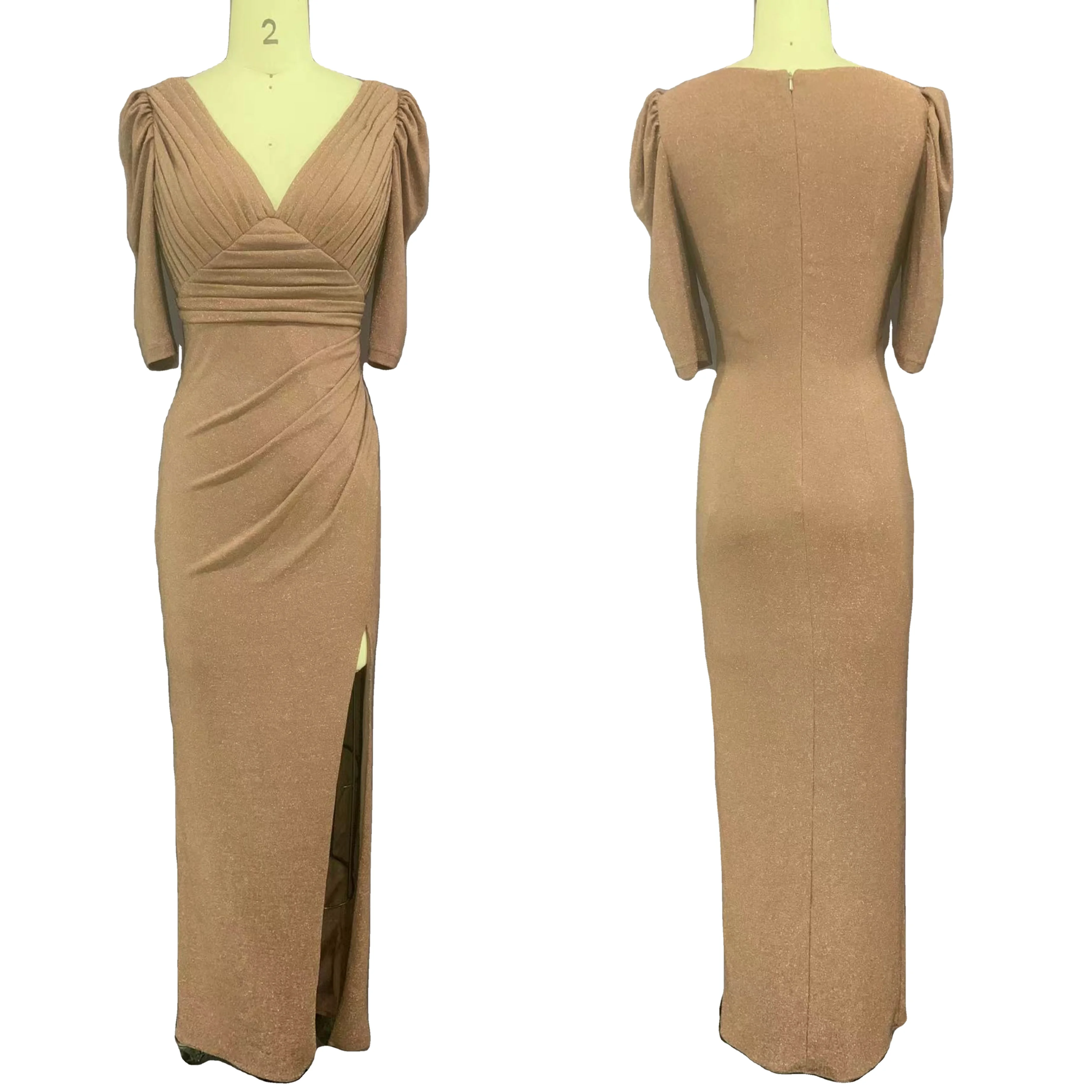 Evening dress cheap evening with long sleeves prom dress