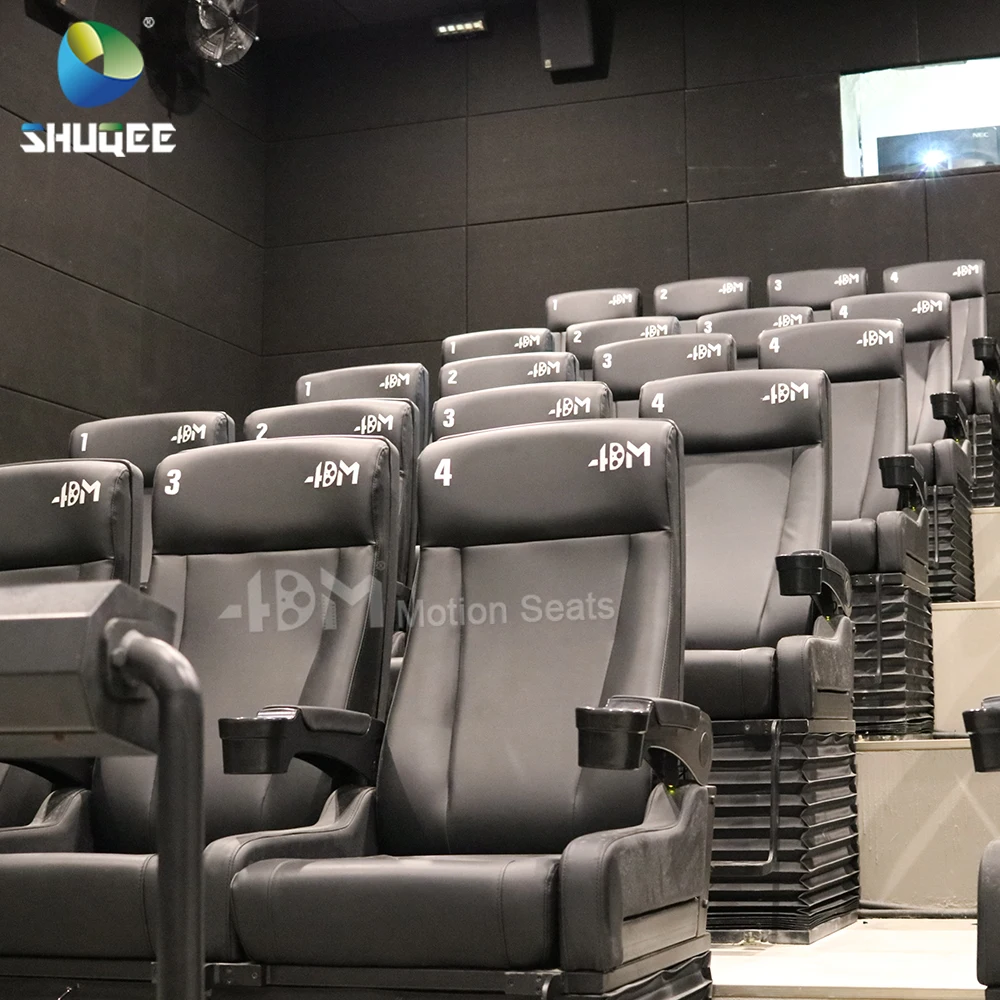 Beautiful Large 4D Home Cinema Seats Comfortable Cinema Chairs Special Effect Theater Cinema Seat for Sales