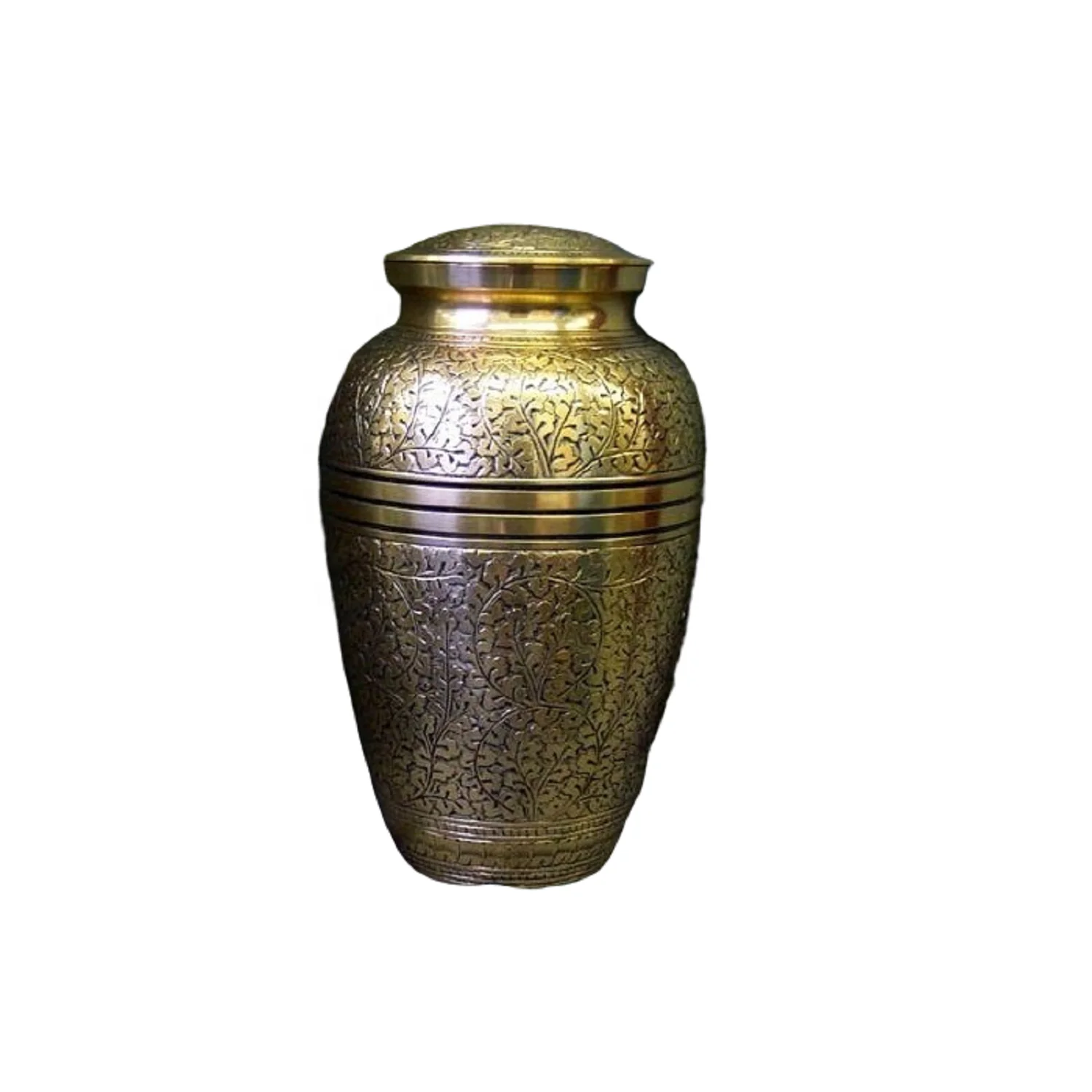 Superfine and Luxurious Quality Metallic Cremation Urns and Keepsakes Solid Funeral Memorable Ashes Urns for Burial Services