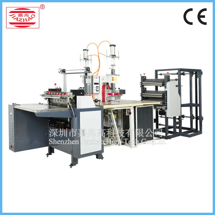 HF Welding Equipment PVC Stationery Zipper File Bag making Machine