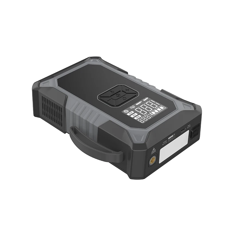 12V Portable Lithium Car Jump Starter power bank 12000mah fast charging 12V booster car battery with air pump