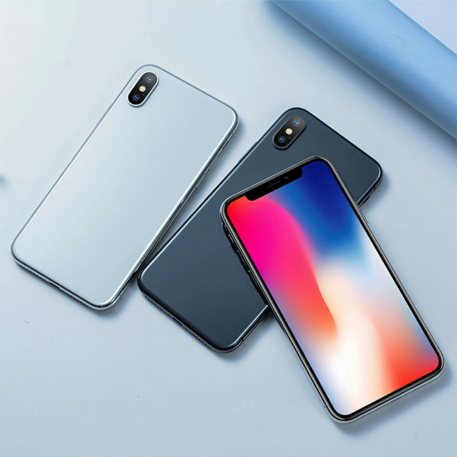 
Wholesale usa version 99% new perfect lcd scree refurbished smartphone 64GB 256GB for iphone x original phone 