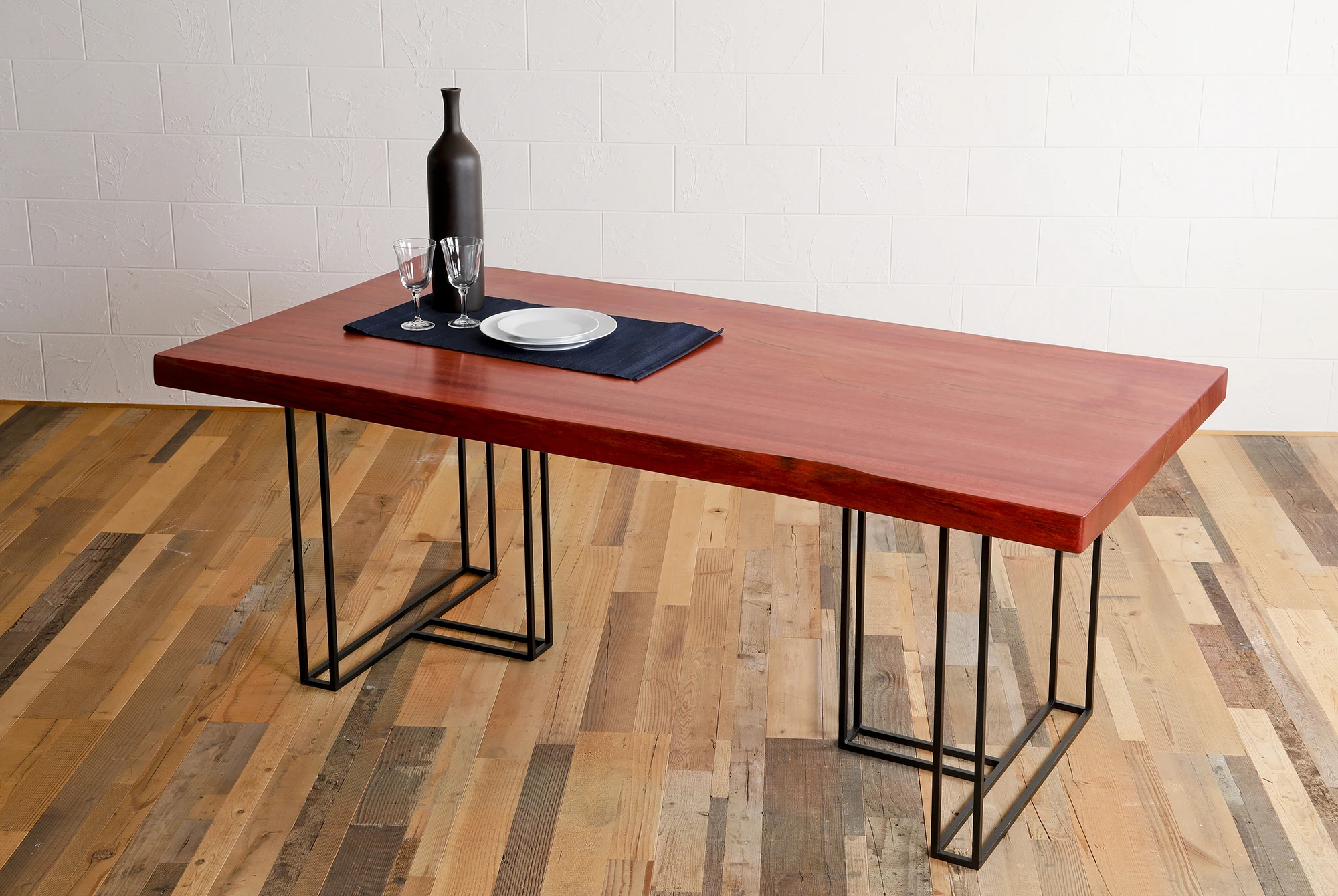  Деревянный кухонный пиломатериал цена одиночная тарелка purpleheart для оптовой продажи