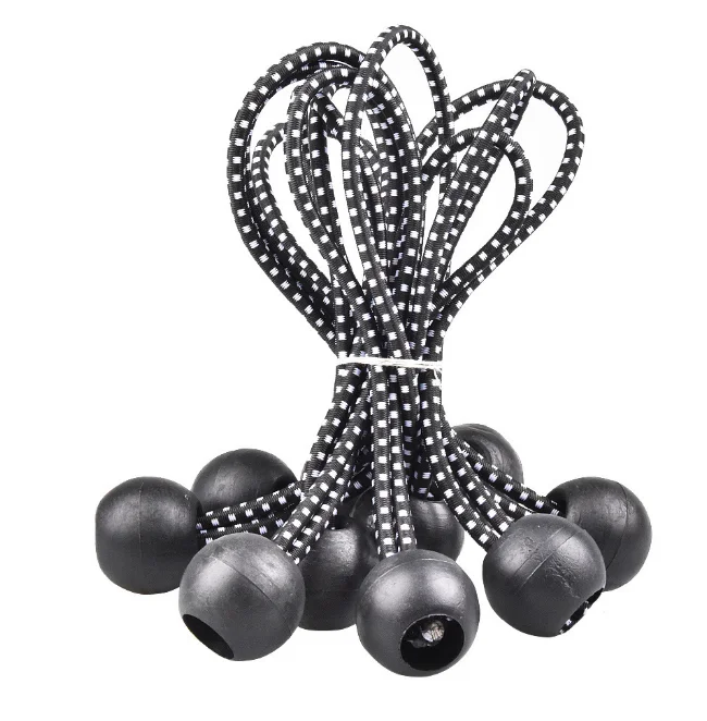 Summer outdoor tent elastic strapping with canopy latex rope fixing rubber band Rain tarpaulin accessories folded