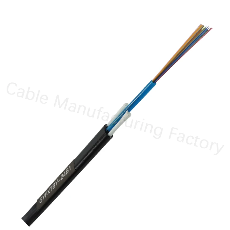Поставка FTTH 4 core свободно лежащий оптический Волоконно-оптический кабель типа кабелей