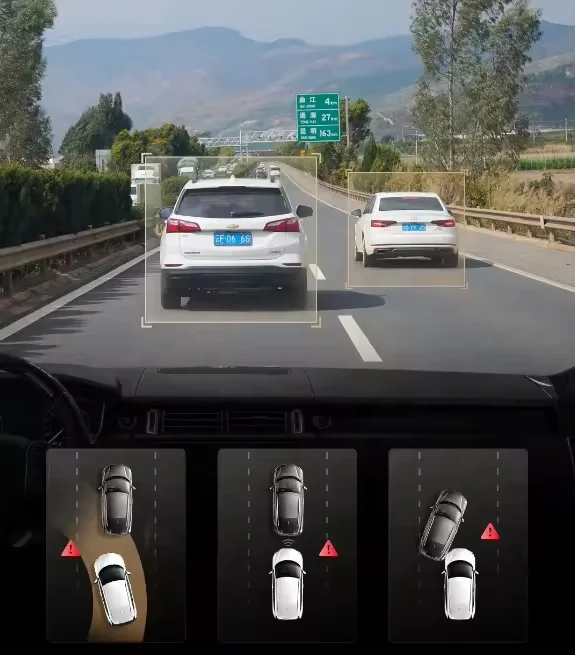 Full HD 1080P ADAS Dash Cam GPS Voice Control Car Driving Recorder Camera with 24H Parking Monitor WiFi Video Recorder