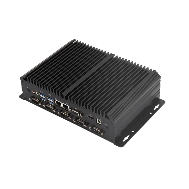 Fanless 10th generation mini pc i7 10510U barebone system industrial PC