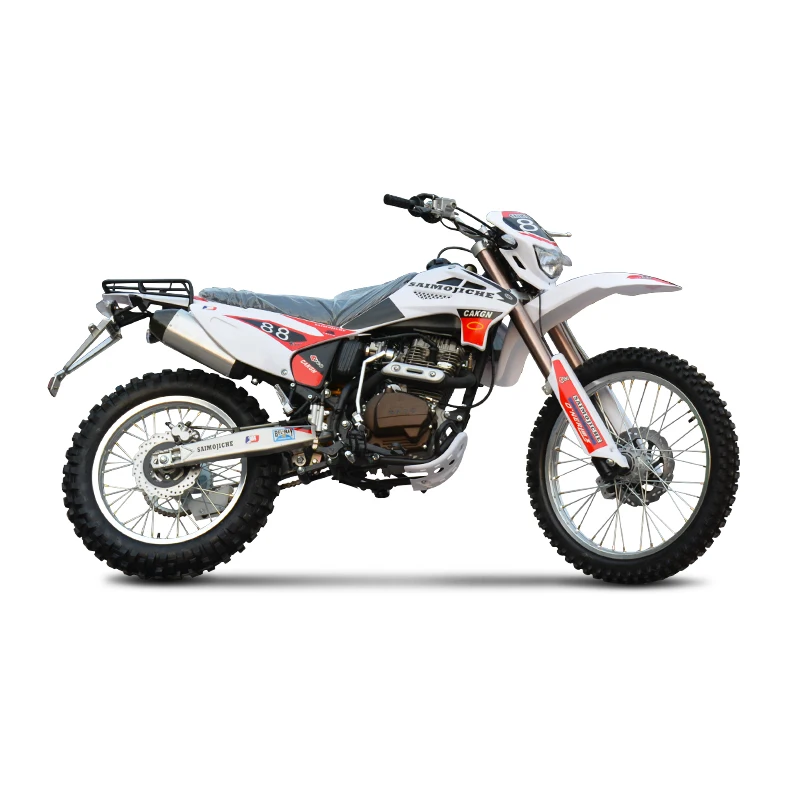 Мотокросс 250cc автоматический Enduro мотоцикл K8 белый клапан форсунки дизельной мощность двигателя 4-тактный