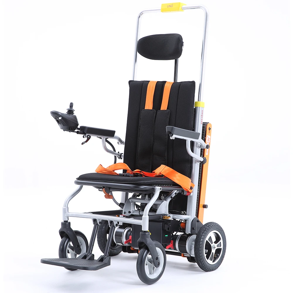 150w Double Motor Electric Wheelchair Excellent Intelligent Braking System Stair Climbing Wheelchair Electric