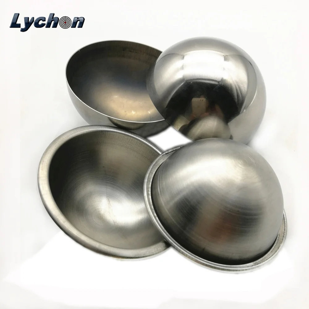Metal hemisphere stainless steel half hollow spheres for cake mould 10mm-100mm