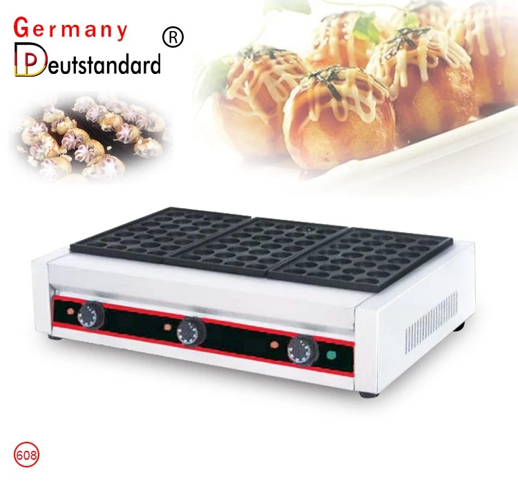 Electric 84 Holes Japanese Octopus Balls Takoyaki Grill Maker Machine
